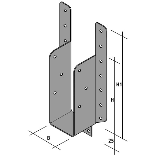 Raveeldrager strip 32X121/146